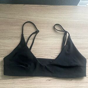 Shein Black Bathing Suit Top - Size Medium